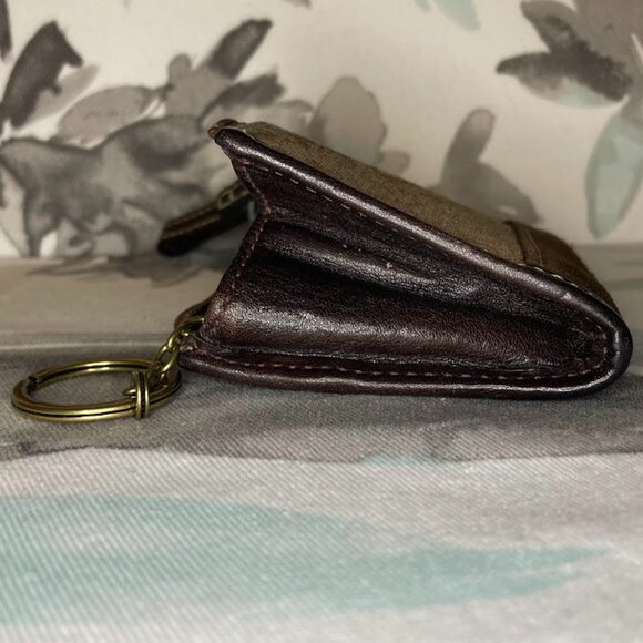 Coach Mini Card Case with Keychain - Picture 2 of 10